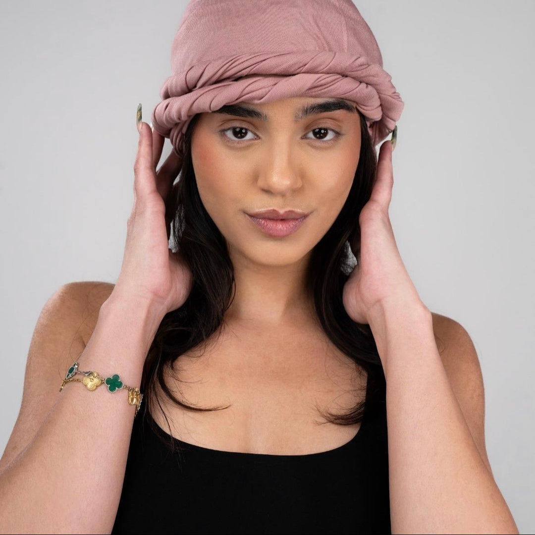 PreTied MultiStyle WrapCap (Premium Satin Lining)