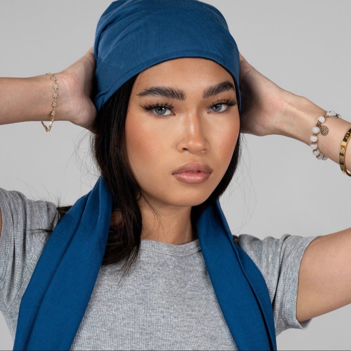 Paris re Made scarf cap 帽子 Paris re Made scarf cap 受注制【nmtc+